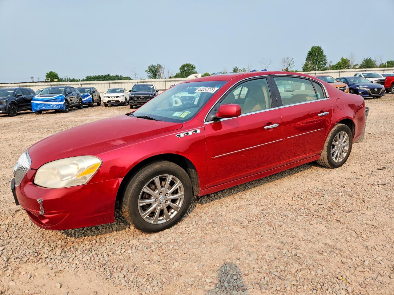 2010 Buick Lucerne, VIN 1G4HE5E16AU109801 — Undercarriage