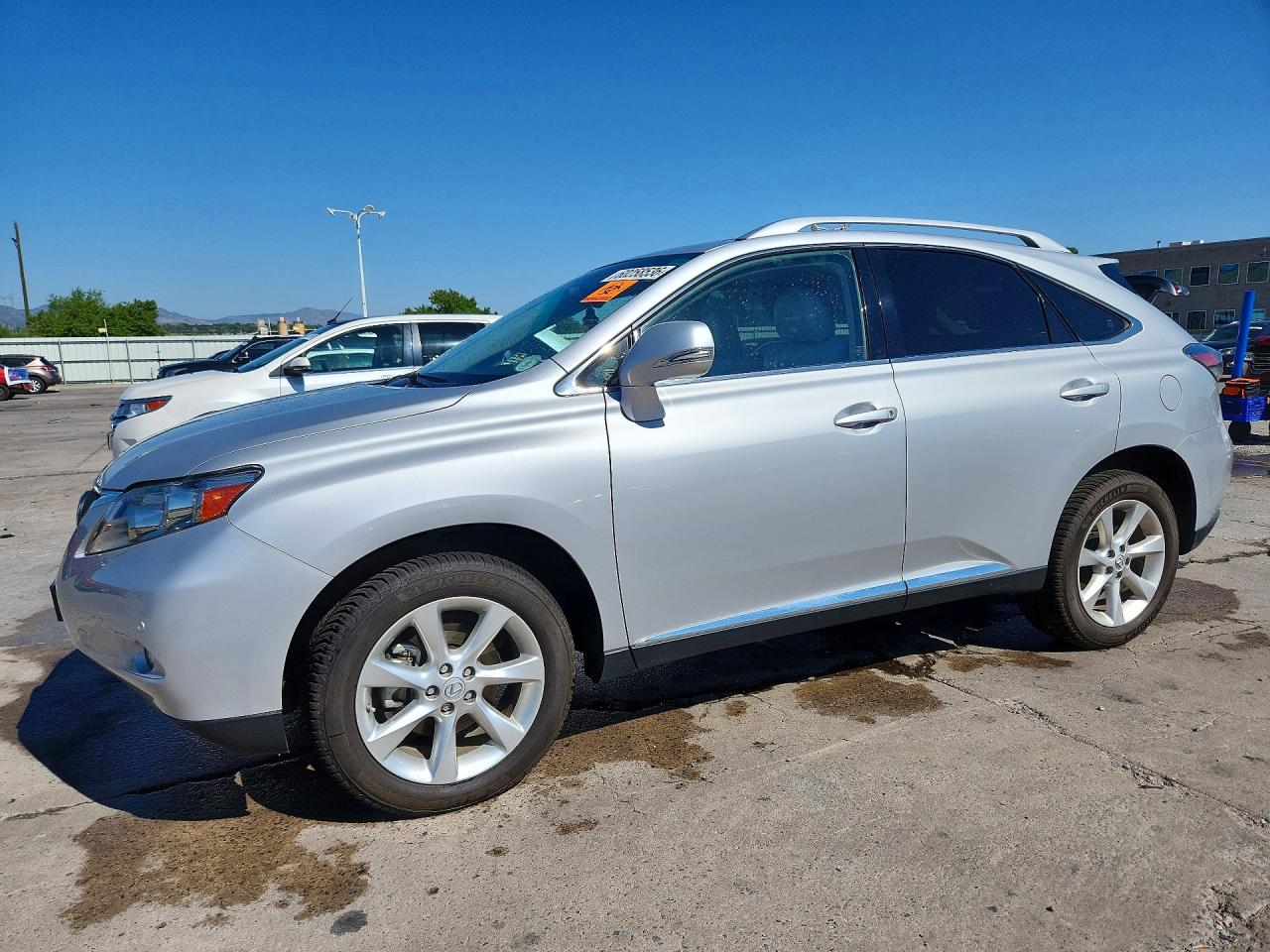 2012 Lexus RX 350, VIN JTJBK1BA8C2445753 — Vandalism