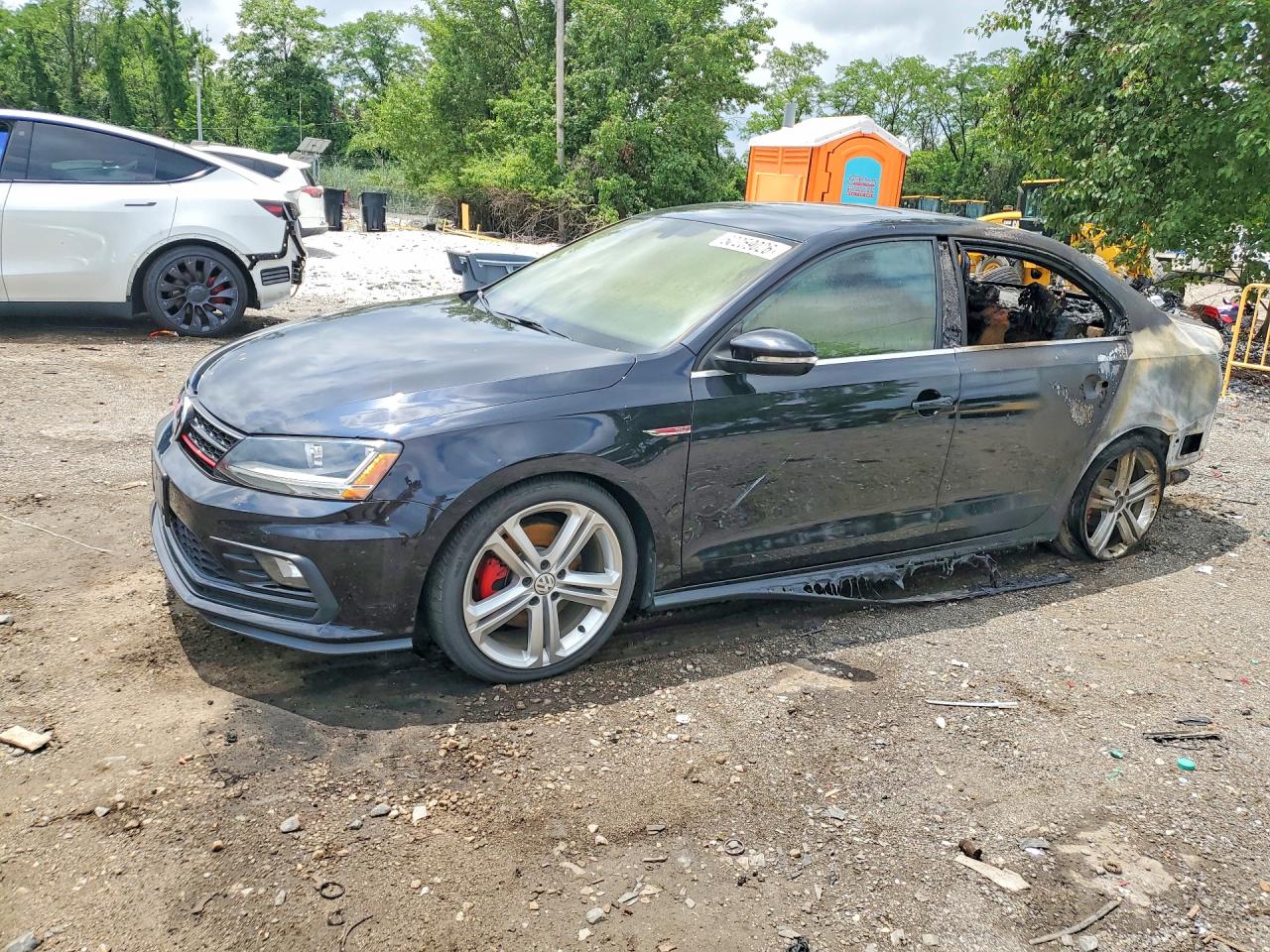 2017 Volkswagen Jetta GLI, VIN 3VW4T7AJXHM404275 — Пожар в салоне