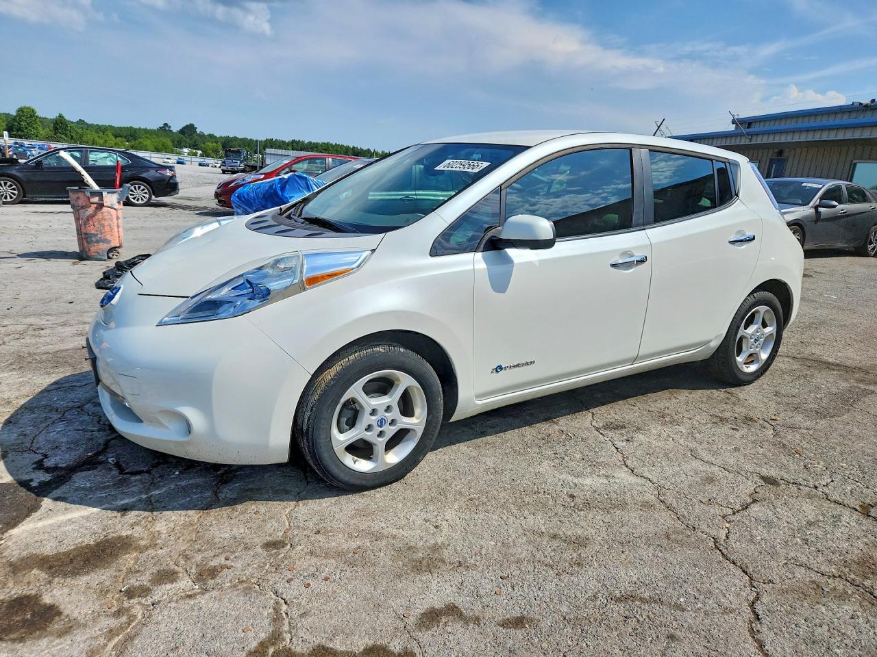 2013 Nissan LEAF SV, VIN 1N4AZ0CP0DC425411 — Normal wear
