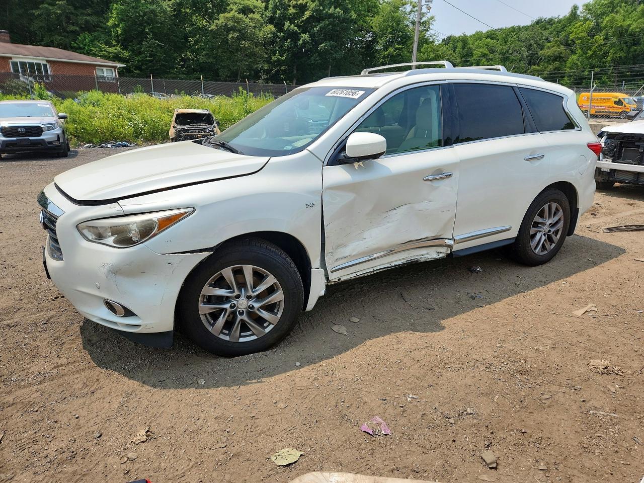 2015 Infiniti QX60, VIN 5N1AL0MM0FC534658 — Бок