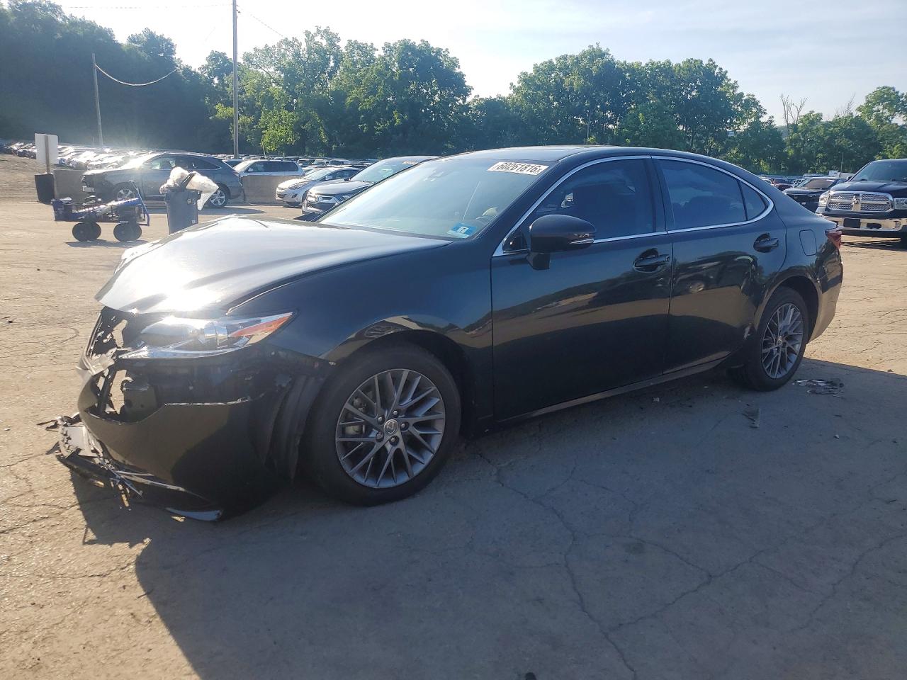 2018 Lexus ES 350, VIN 58ABK1GG7JU115852 — Front end