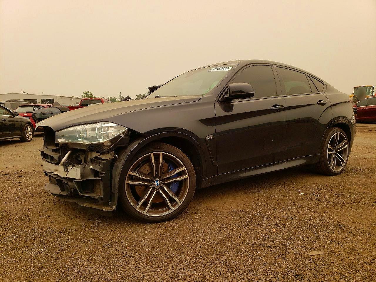 2015 BMW X6 M, VIN 5YMKW8C50F0G93684 — Front end