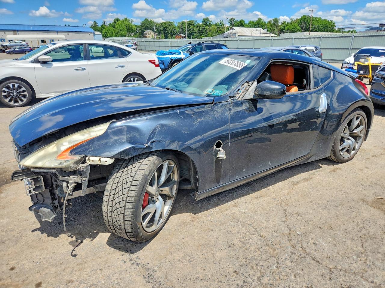 2013 Nissan 370Z Touring, VIN JN1AZ4EH3DM880922 — Front end