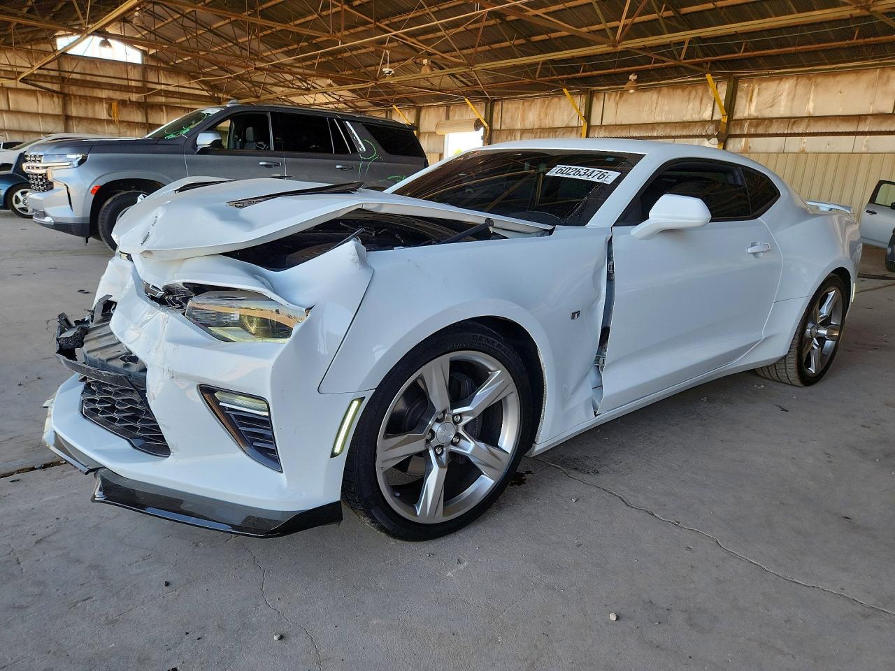 2017 Chevrolet Camaro 2SS, VIN 1G1FH1R73H0147362 — Front end