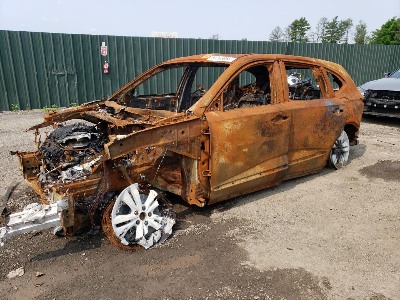 2025 Acura MDX, VIN N0V1N60266965 — Burn
