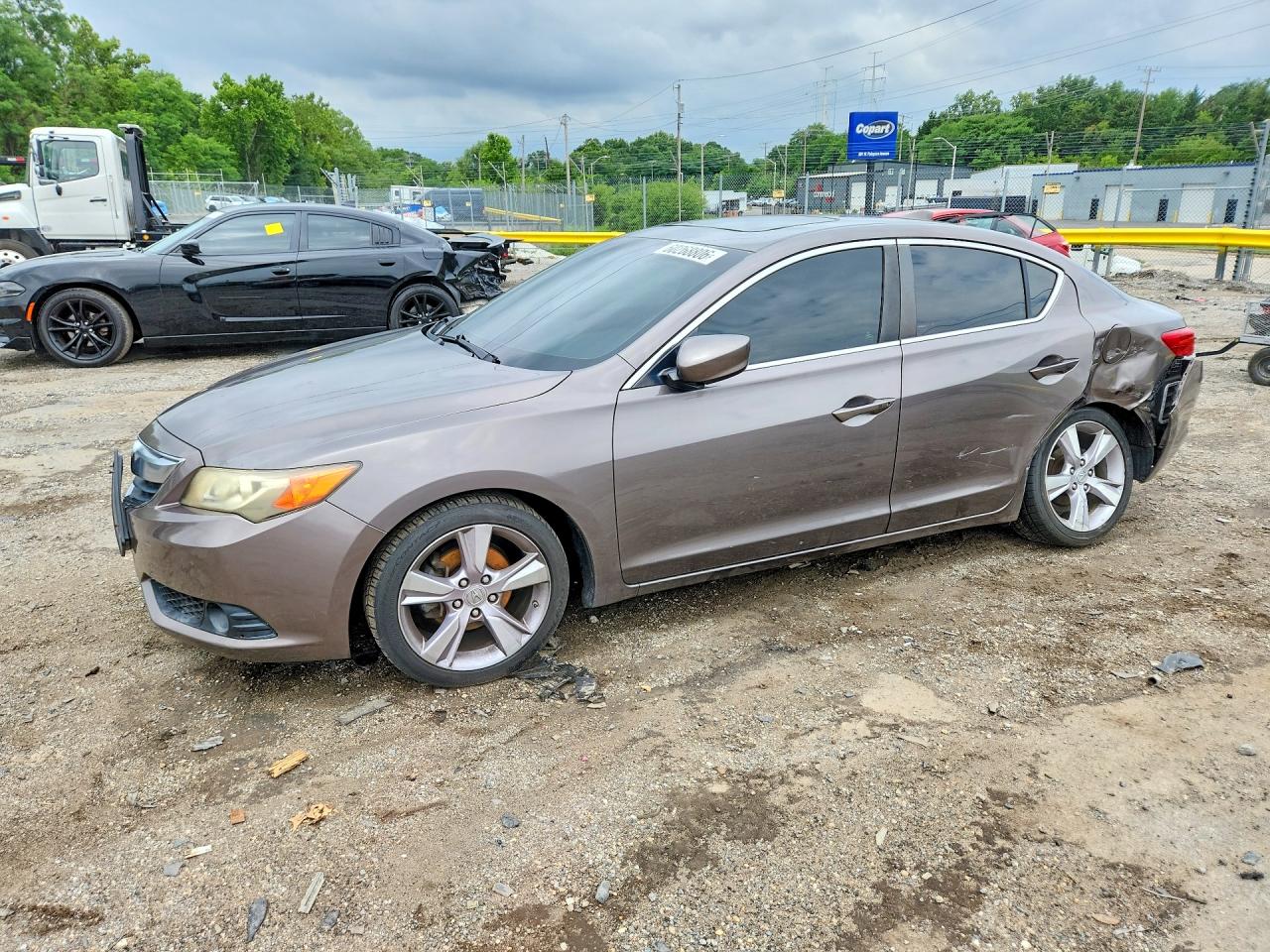 2013 Acura ILX Premium, VIN 19VDE1F56DE011425 — Side
