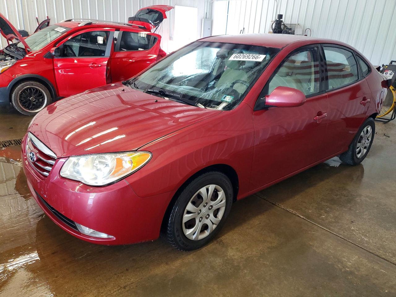 2010 Hyundai Elantra GLS, VIN KMHDU4AD2AU161793 — Rear end