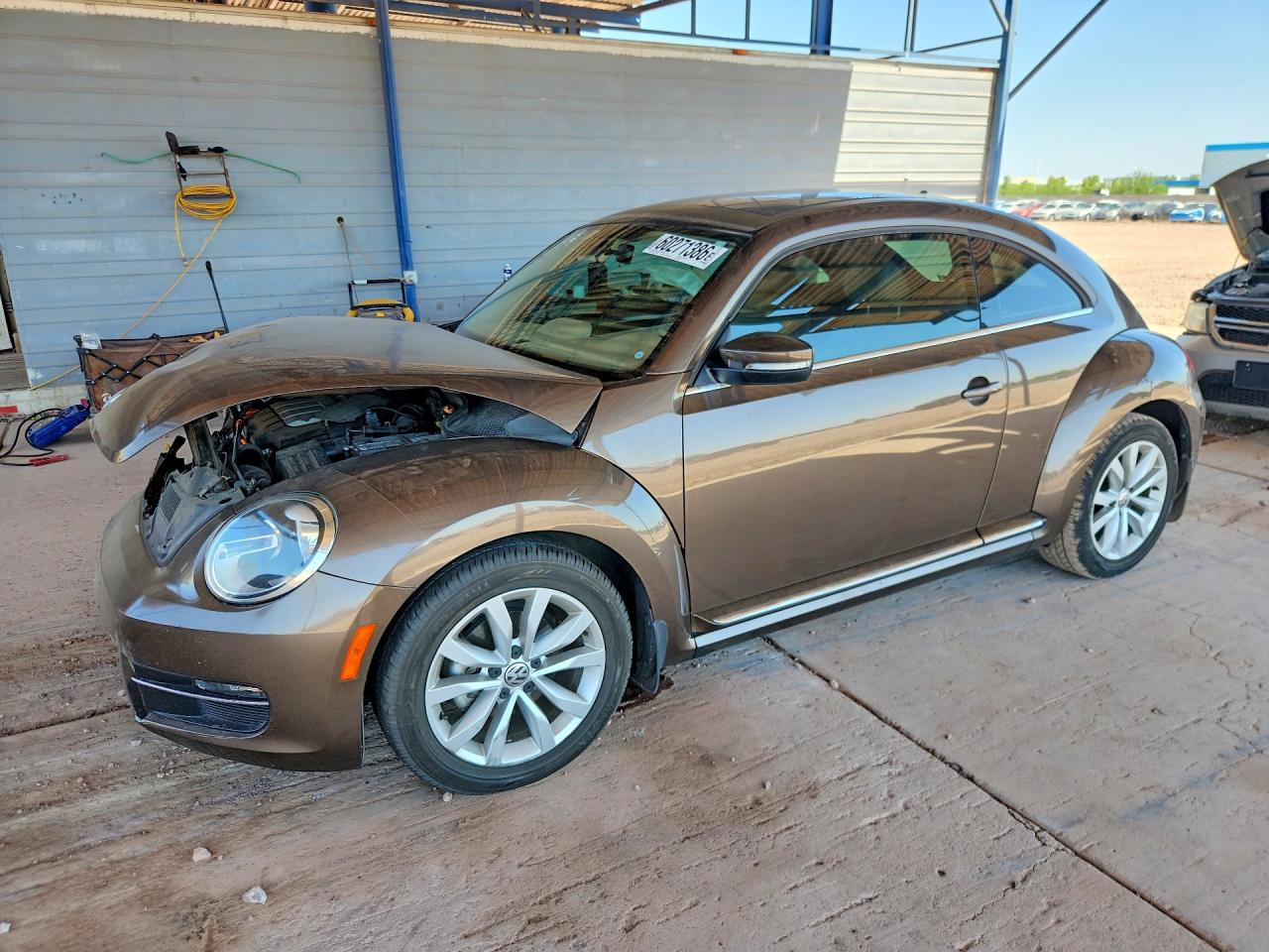 2013 Volkswagen Beetle 2.0L TDI, VIN 3VWJL7AT2DM692789 — Front end