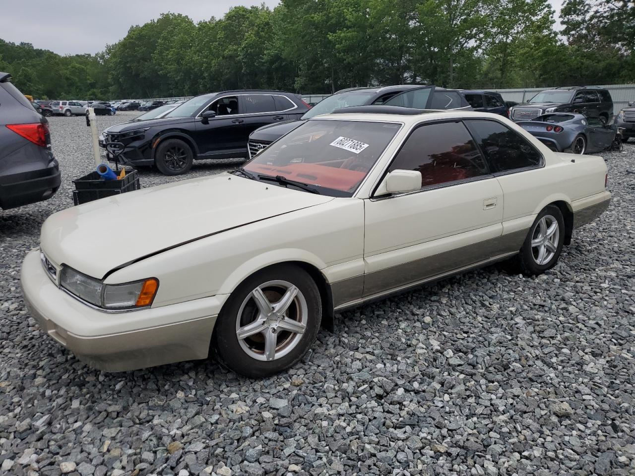 1991 Infiniti M30, VIN JNKHF14C6MT020915 — Rear end