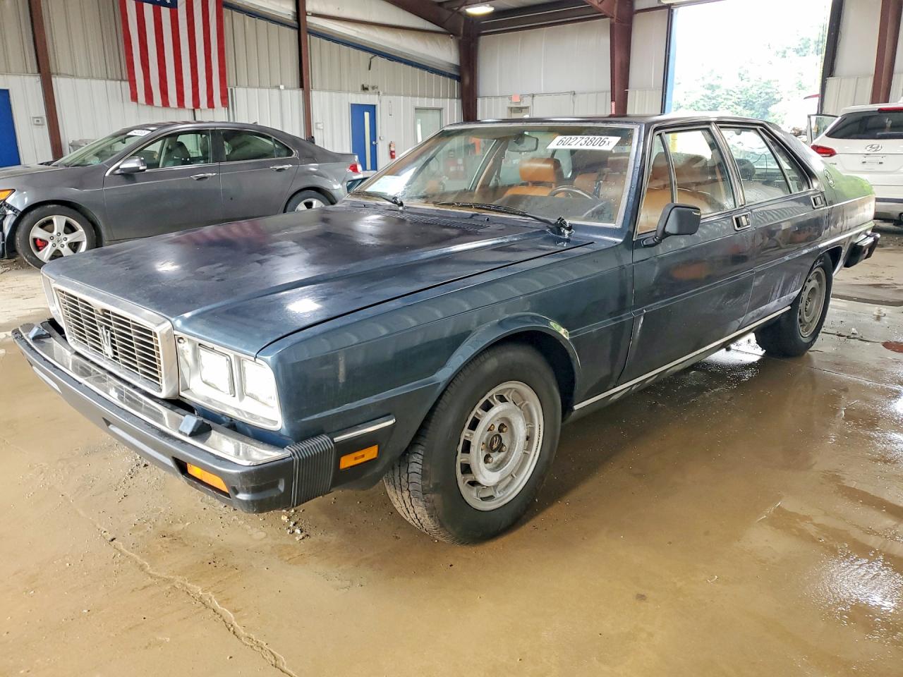 1984 Maserati Quattroporte, VIN ZAMBC110XEA305054 — Minor dents and scratches