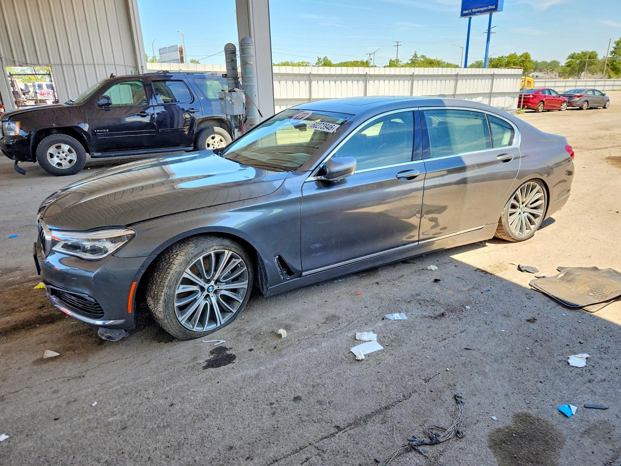 2016 BMW 7 Series 750i xDrive, VIN WBA7F2C57GGE12322 — Front end