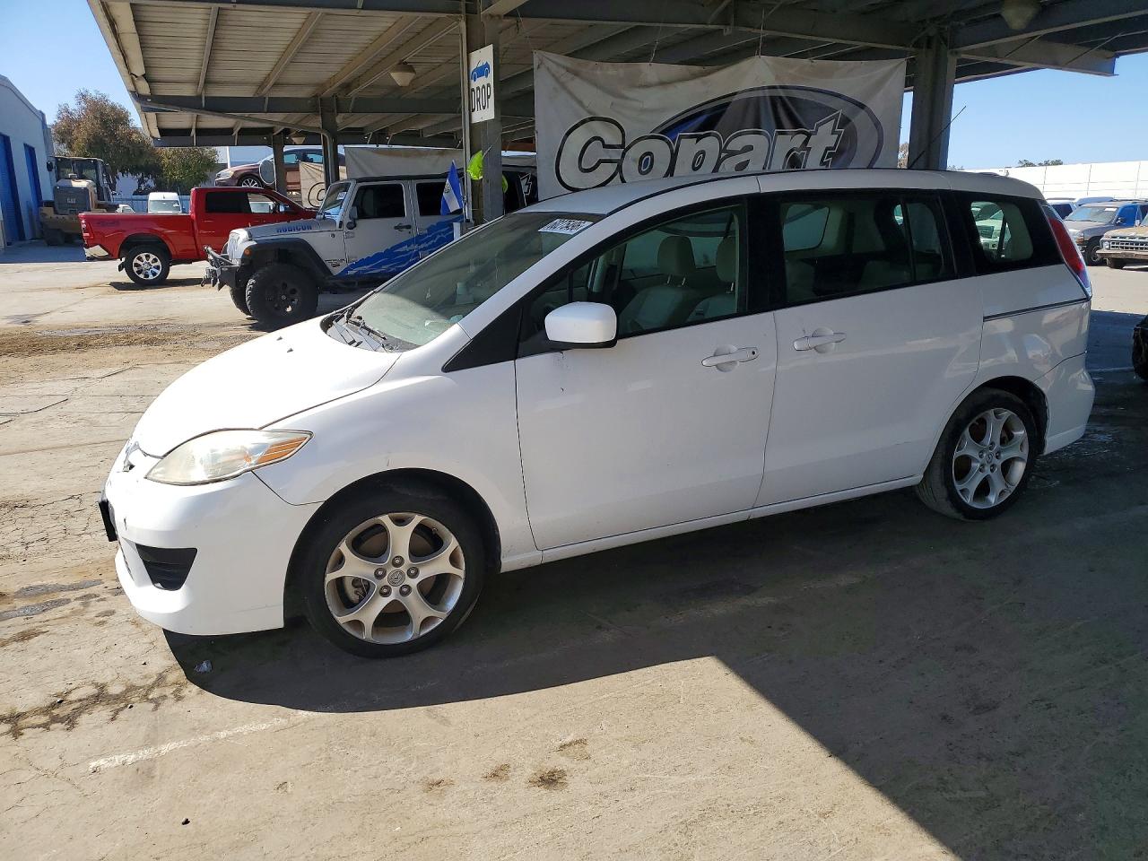 2010 Mazda 5 Sport, VIN JM1CR2WL5A0384505 — Front end