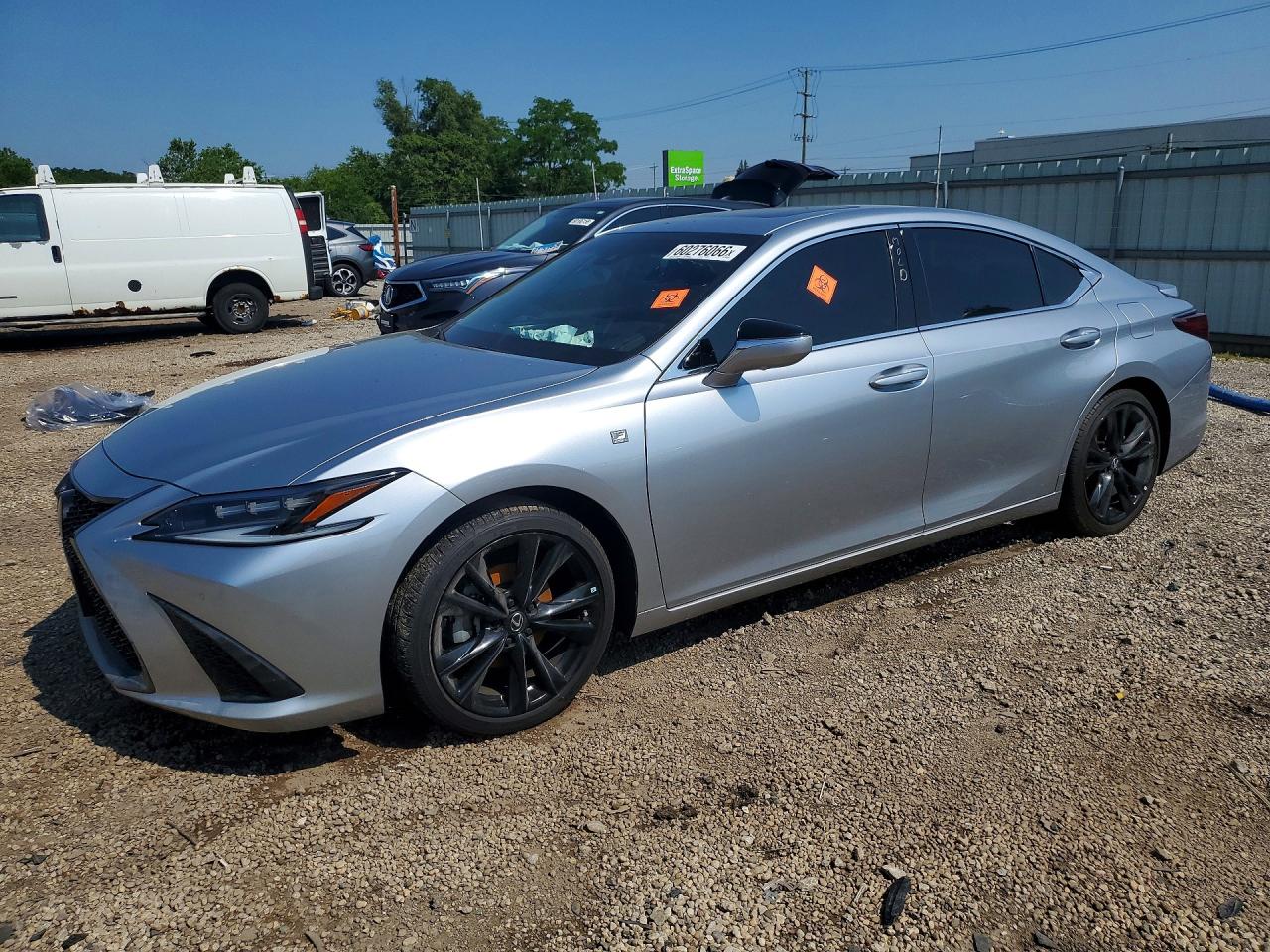 2023 Lexus ES 350 F Sport, VIN 58AJZ1B10PU154835 — Water / flood