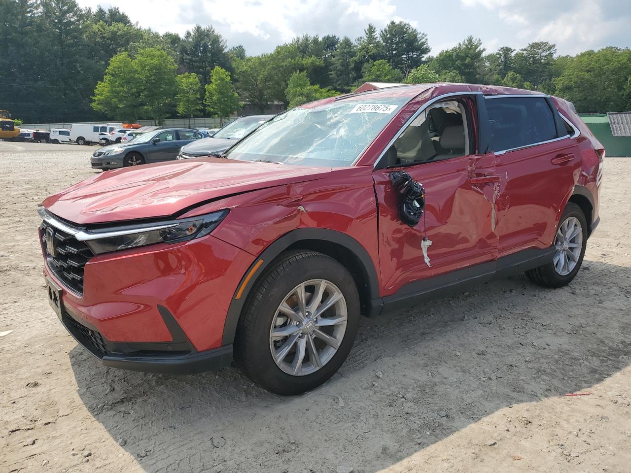 2025 Honda CR-V EX-L, VIN 2HKRS4H77SH433170 — Auction photo 1 of 13
