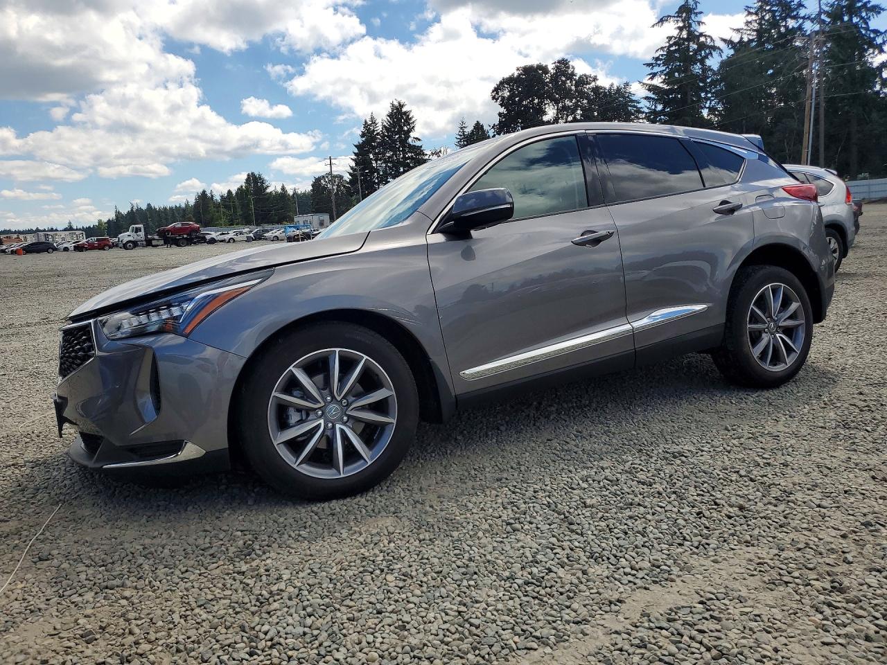 2022 Acura RDX Technology, VIN 5J8TC2H57NL003131 — Undercarriage