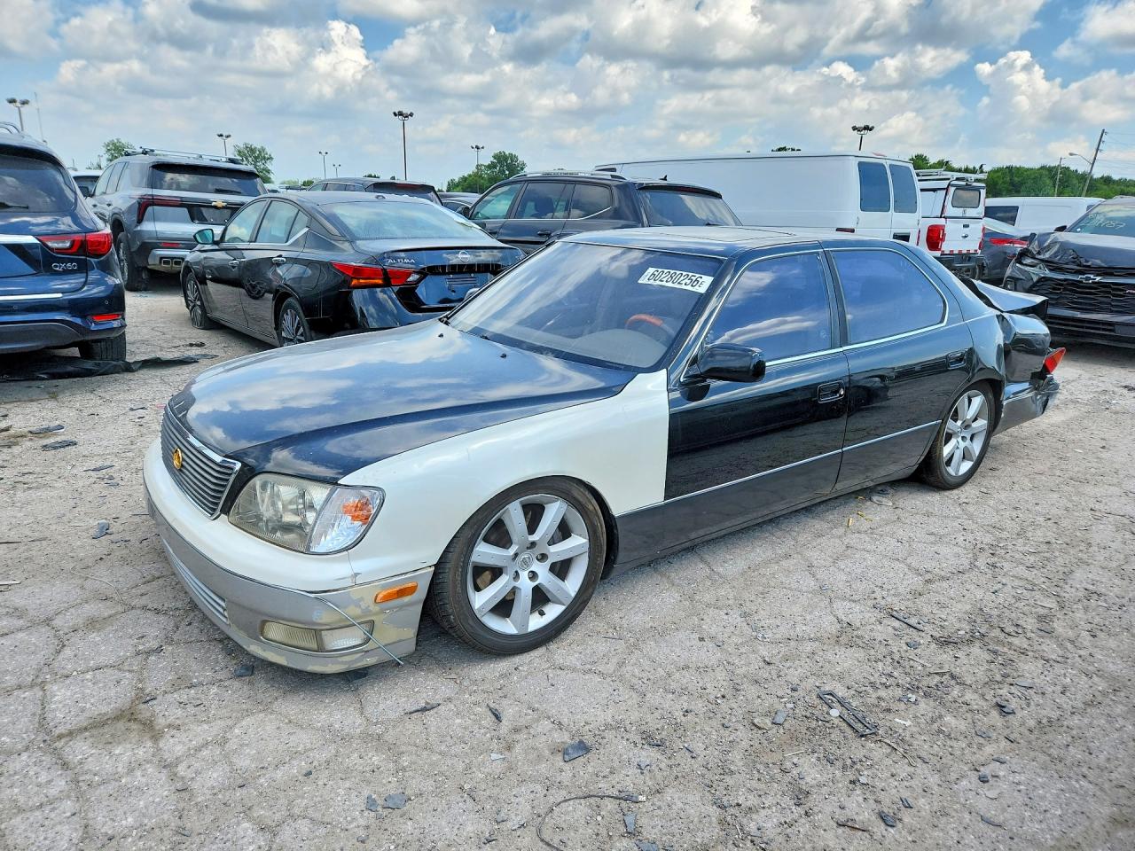 1998 Lexus LS 400, VIN JT8BH28F3W0129945 — Rear end