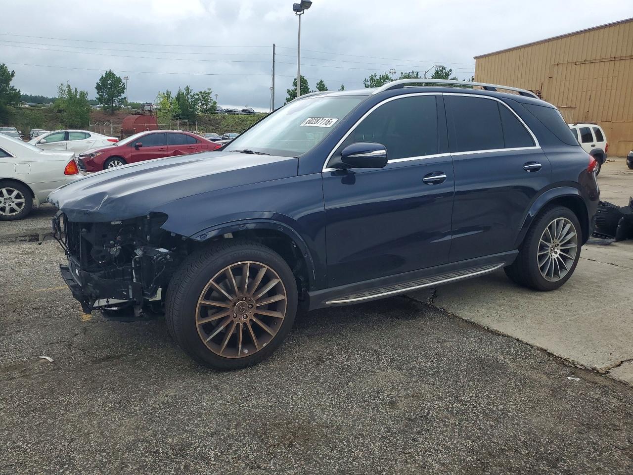 2020 Mercedes-Benz GLE 350, VIN 4JGFB4KE9LA076363 — Front end