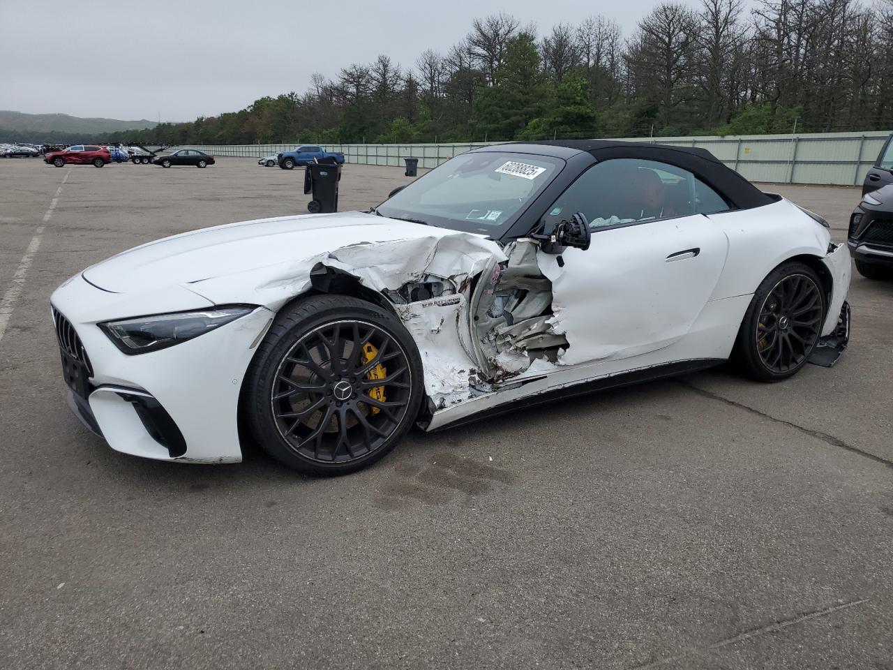 2022 Mercedes-Benz SL 55 AMG, VIN W1KVK8AB1NF006267 — Side