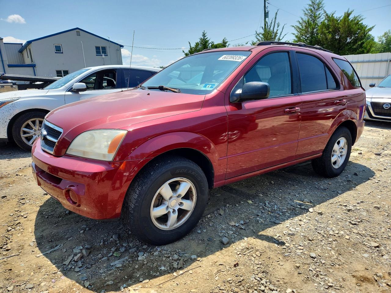 2006 Kia Sorento LX, VIN KNDJC733365552663 — Зад