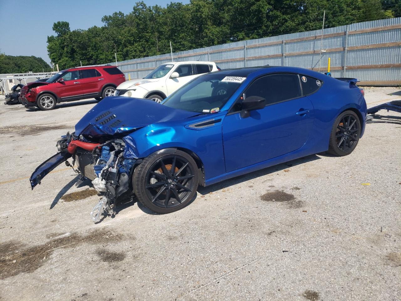 2014 Subaru BRZ Limited, VIN JF1ZCAC14E9601008 — Front end