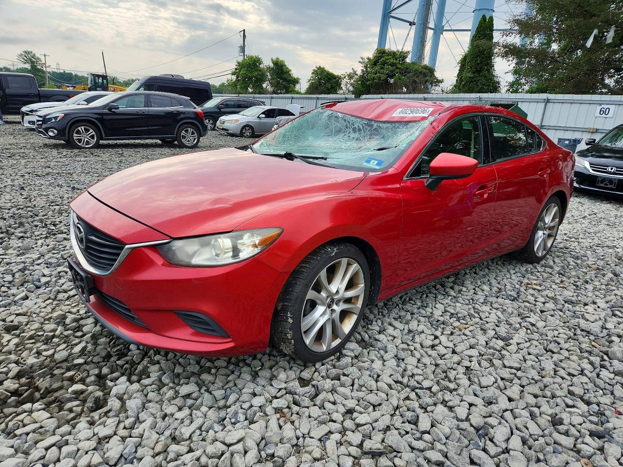 2015 Mazda 6 i Touring, VIN JM1GJ1V60F1166018 — Roof