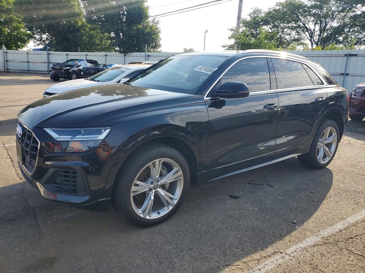 2019 Audi Q8 Premium, VIN WA1AVAF13KD011544 — Мелкие вмятины и царапины