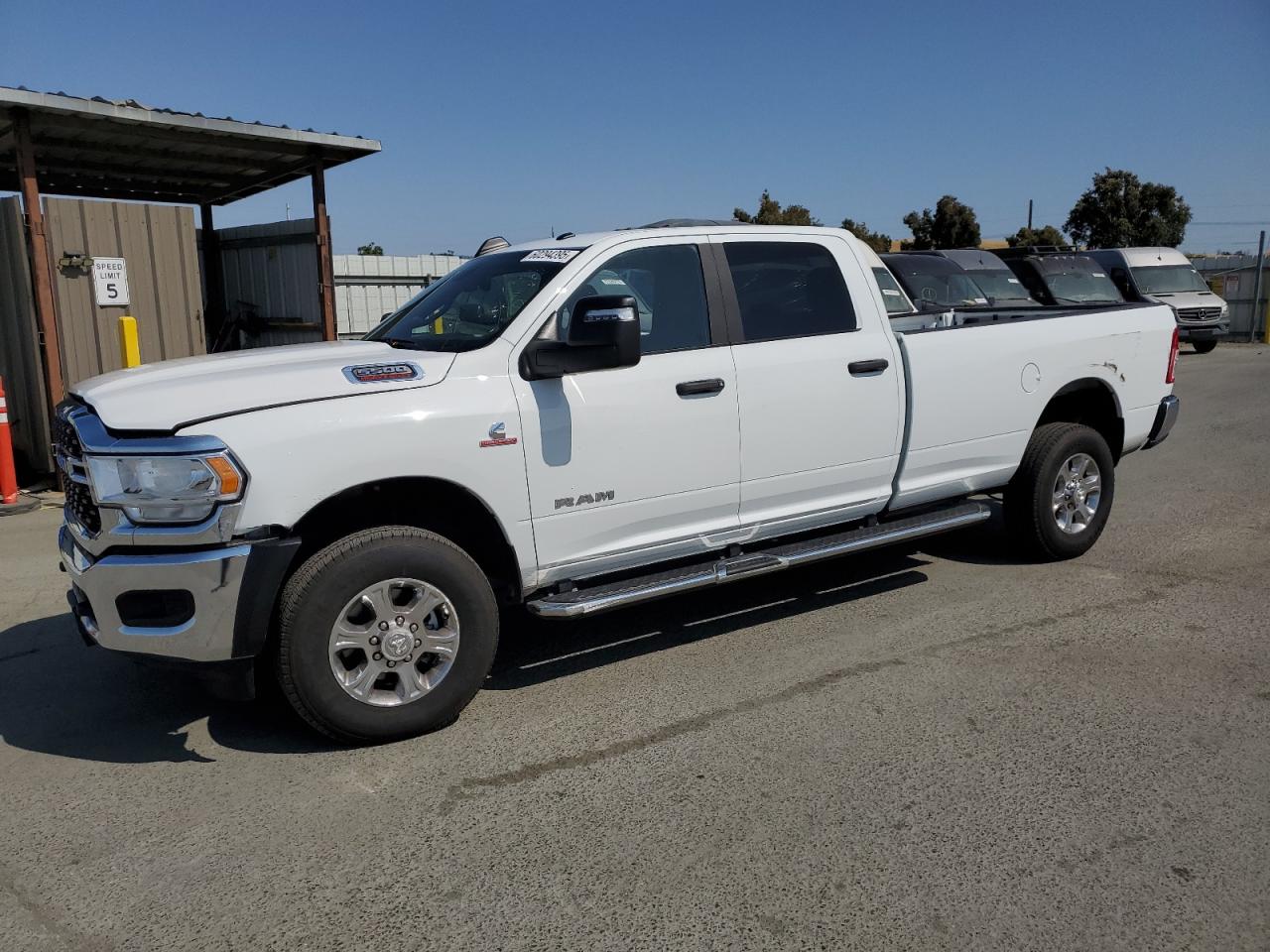 2023 Ram 2500 Big Horn, VIN 3C6UR5JL9PG600980 — Повреждение рамы