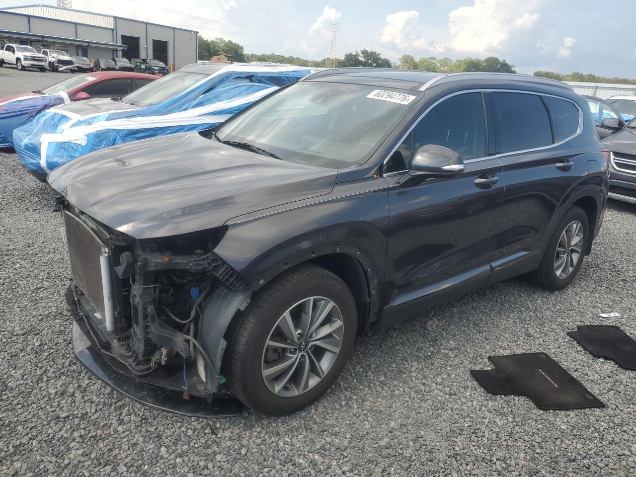 2020 Hyundai Santa Fe Limited, VIN 5NMS53AD6LH243412 — Перед