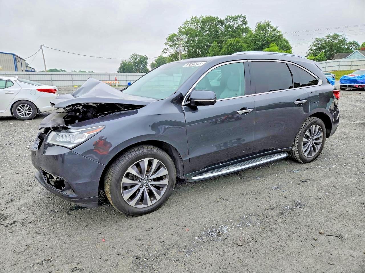 2016 Acura MDX Technology, VIN 5FRYD4H48GB025681 — Front end