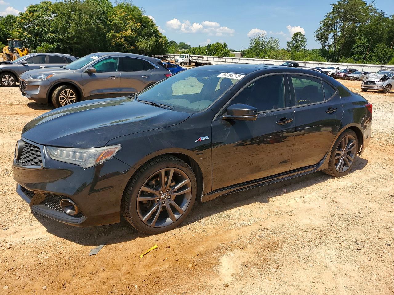 2018 Acura TLX w/A-SPEC Pkg, VIN 19UUB2F68JA011361 — Зад