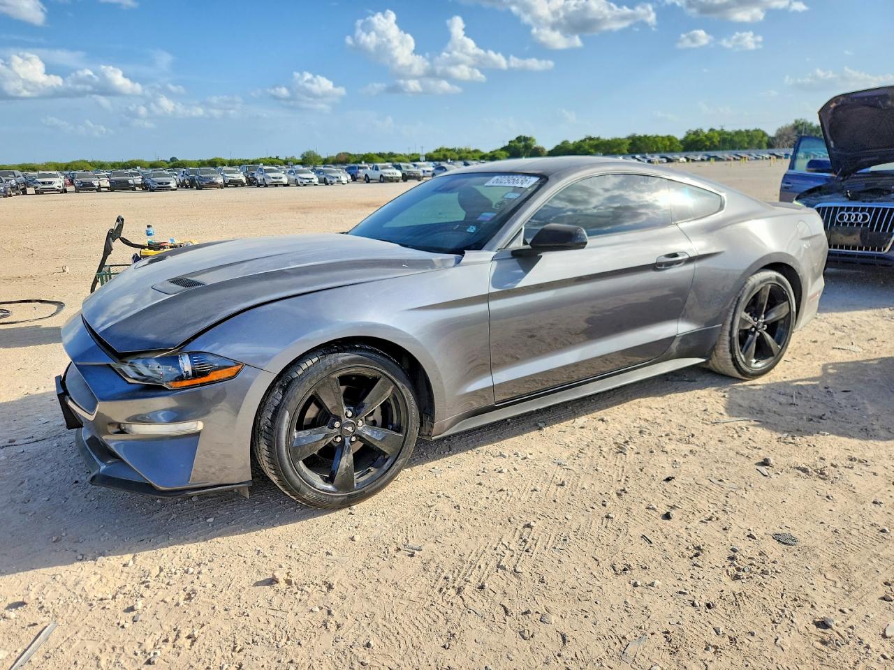 2021 Ford Mustang EcoBoost, VIN 1FA6P8TH4M5119349 — Front end