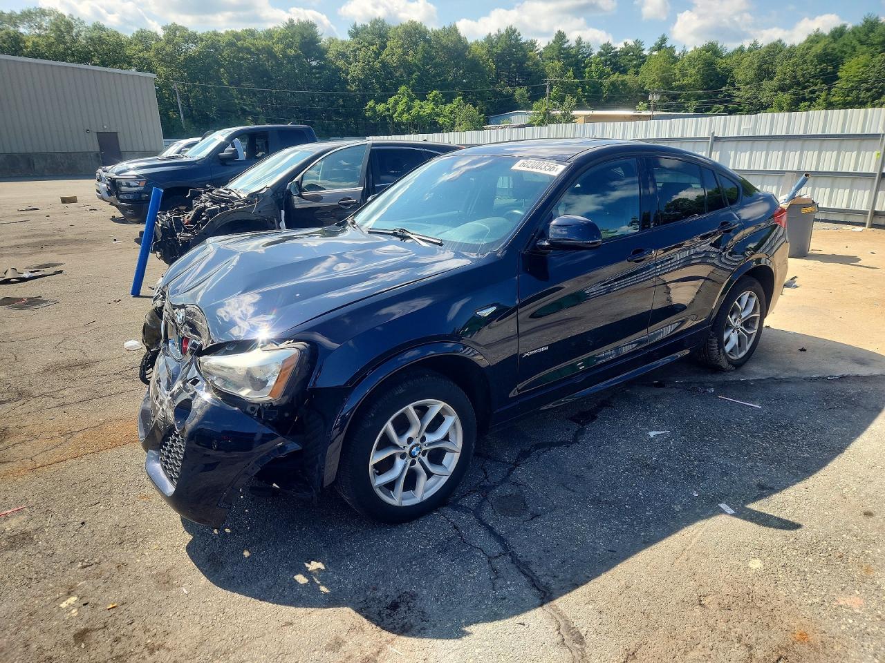 2016 BMW X4 xDrive35i, VIN 5UXXW5C52G0N91572 — Перед
