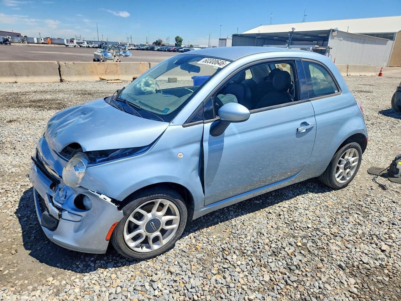 2015 FIAT 500 Pop, VIN 3C3CFFAR7FT623899 — Front end