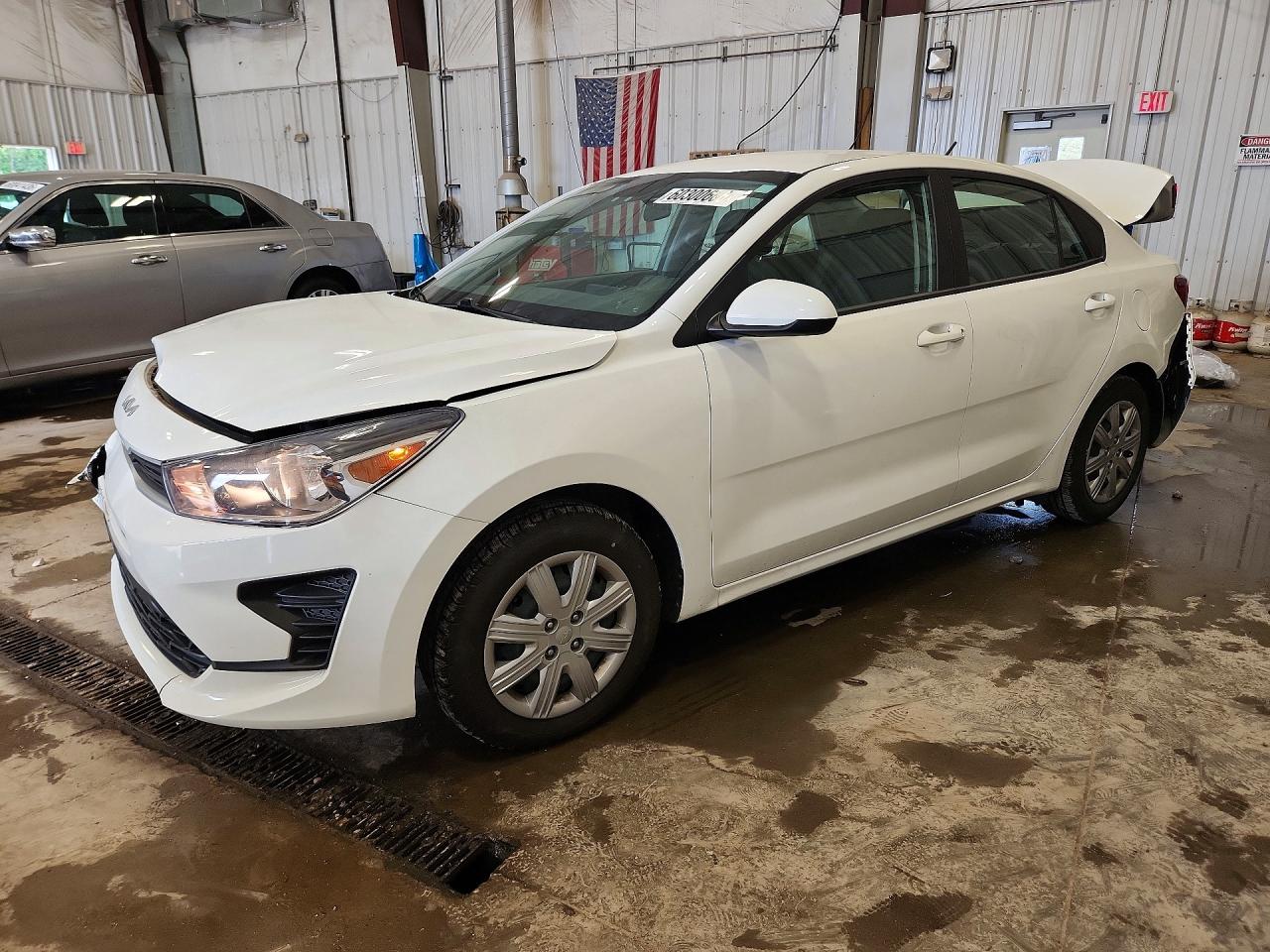 2023 Kia Rio S, VIN 3KPA24AD5PE567815 — Rear end