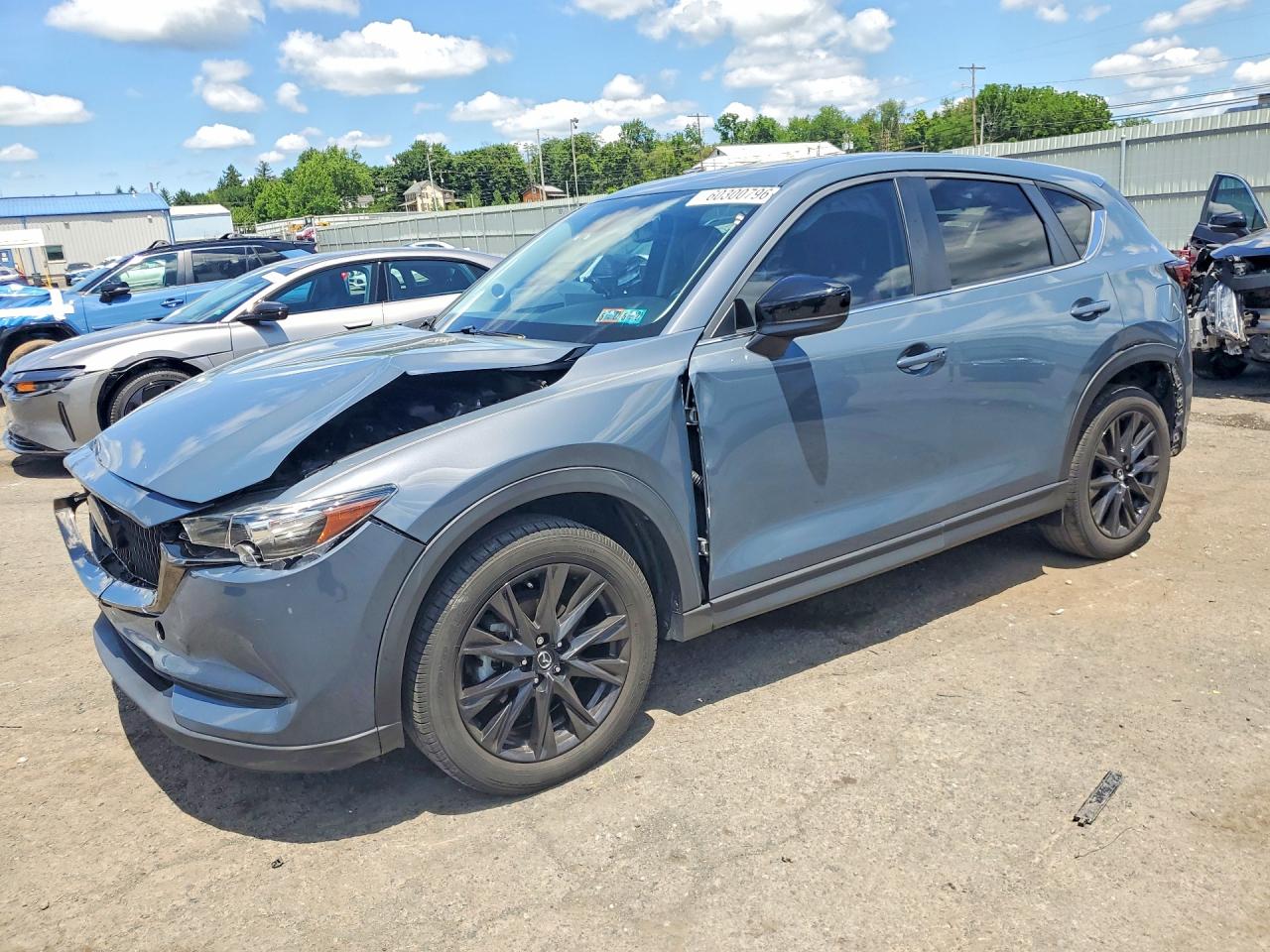 2021 Mazda CX-5 Carbon Edition, VIN JM3KFBCM7M0315165 — Front end
