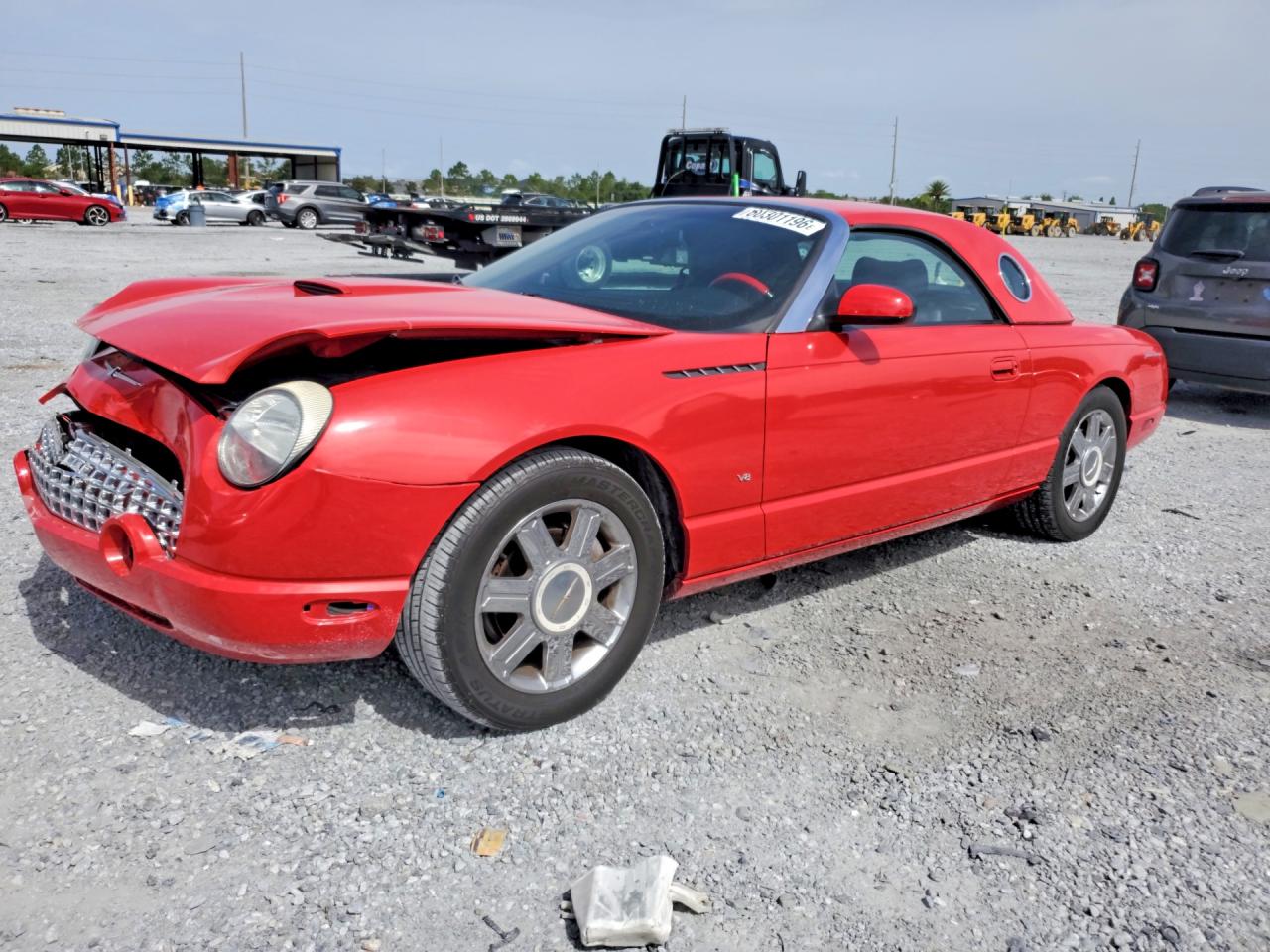 2004 Ford Thunderbird Deluxe, VIN 1FAHP60A74Y101463 — Перед