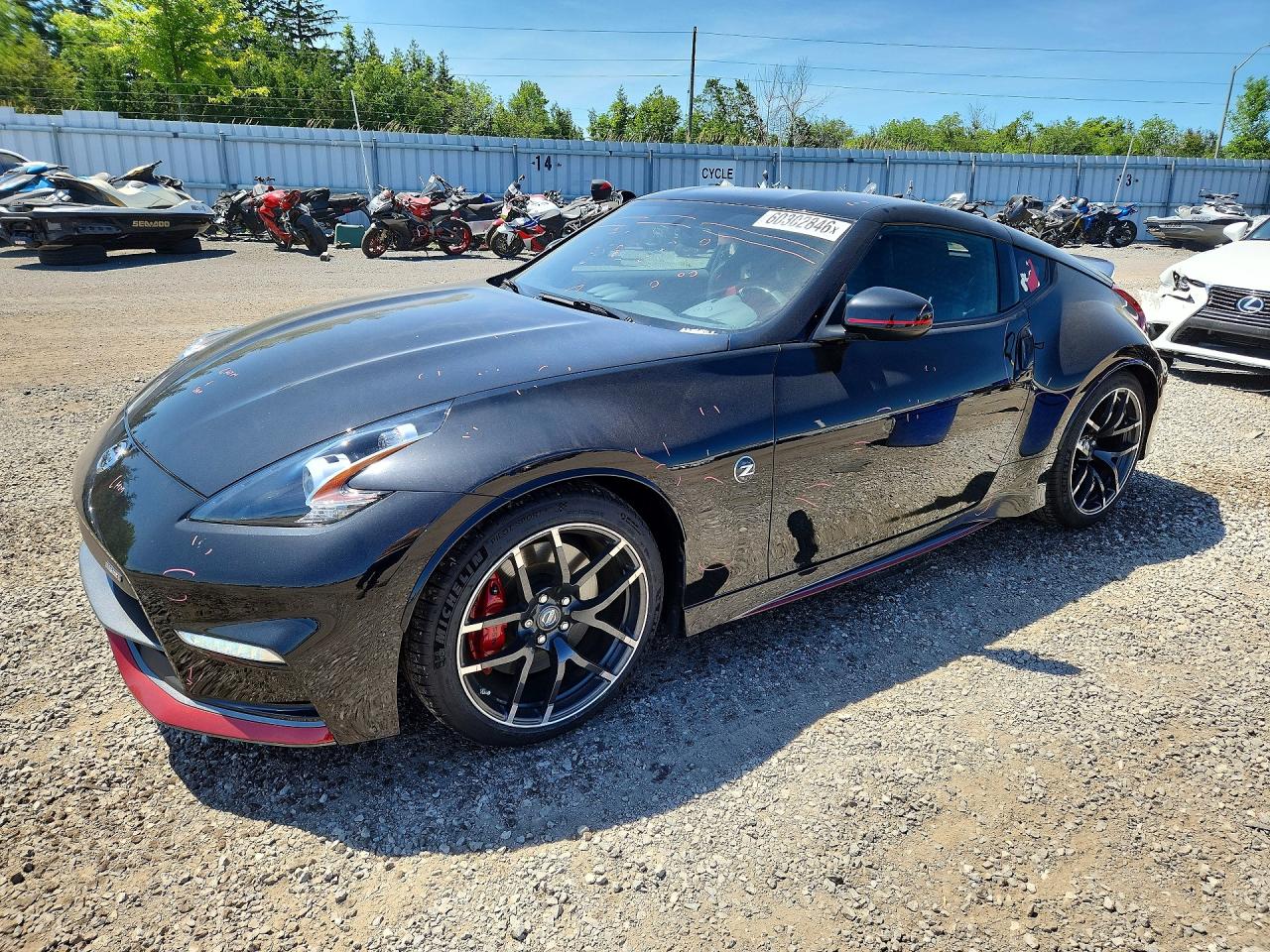 2020 Nissan 370Z Sport Touring, VIN JN1AZ4EH8LM823548 — Undercarriage