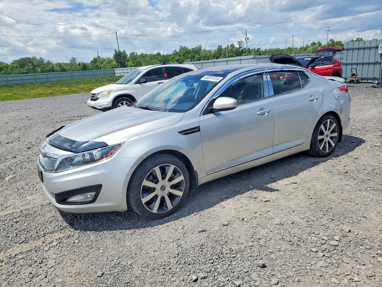 2011 Kia Optima EX, VIN KNAGN4A76B5140348 — Roof