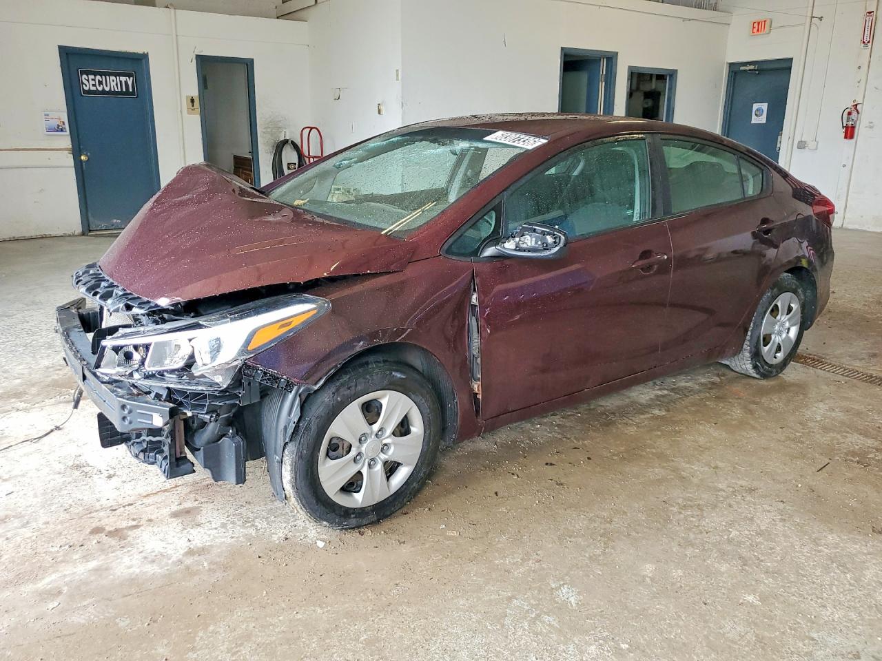 2017 Kia Forte LX, VIN 3KPFK4A79HE040443 — Front end