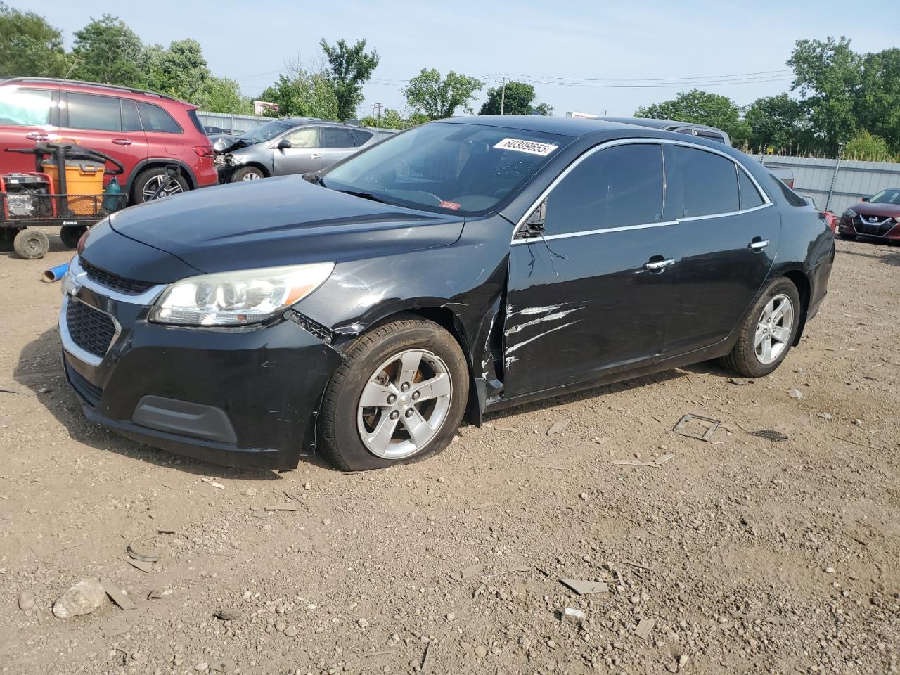 2015 Chevrolet Malibu LT, VIN 1G11C5SL9FF220705 — Side