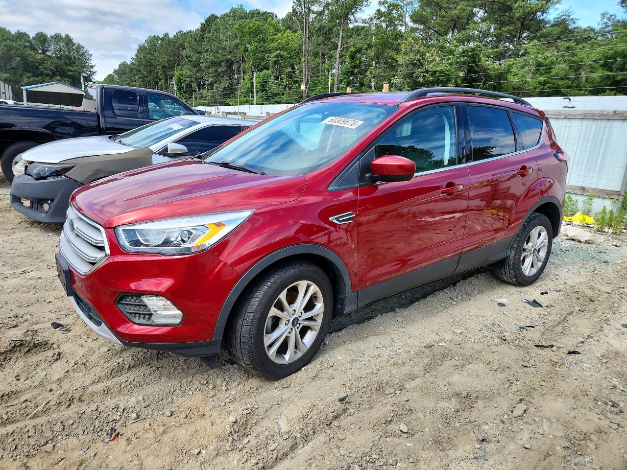 2018 Ford Escape SEL, VIN 1FMCU0HD5JUC39574 — Front end
