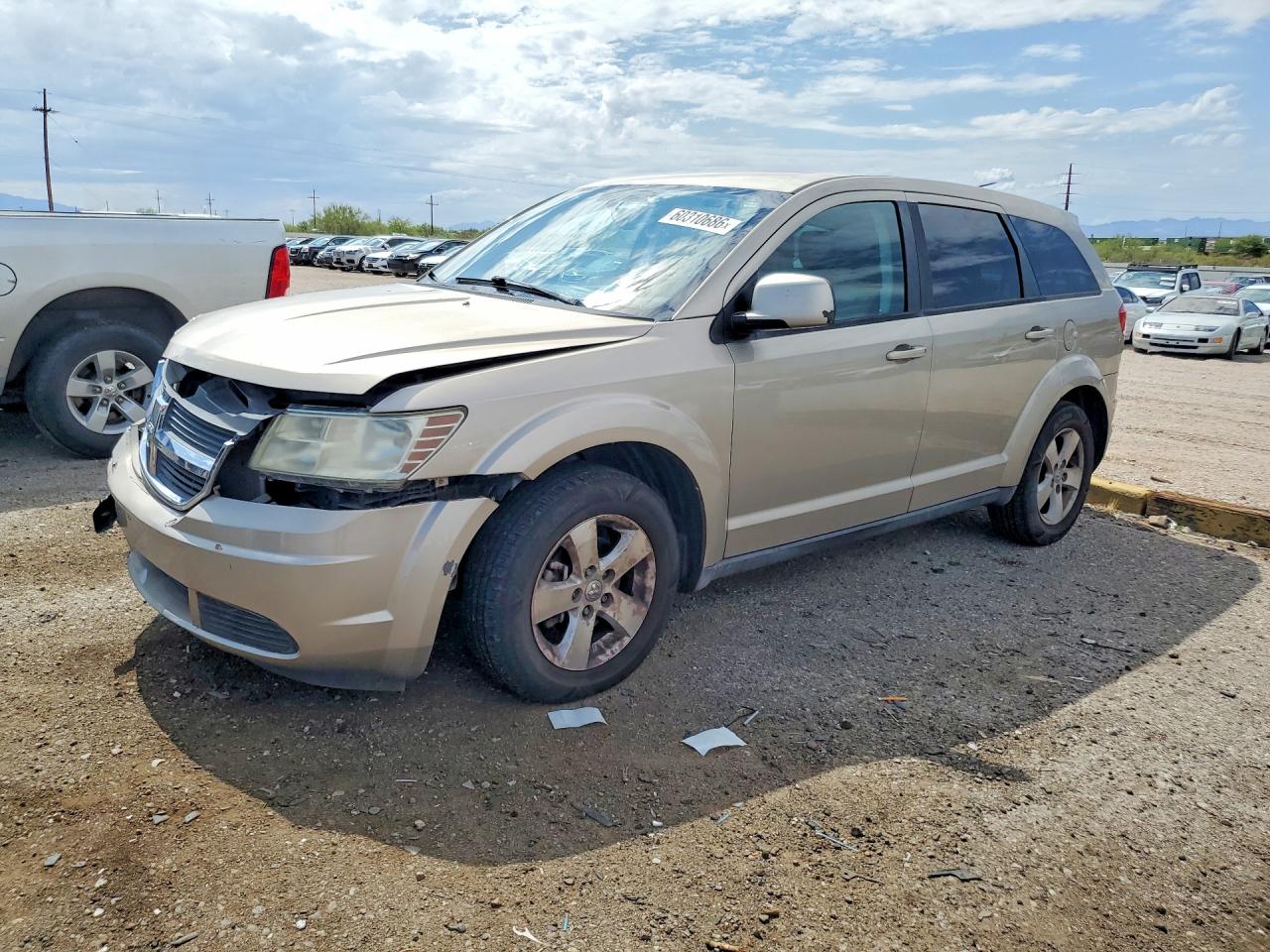 2009 Dodge Journey SXT, VIN 3D4GG57V29T568391 — Перед