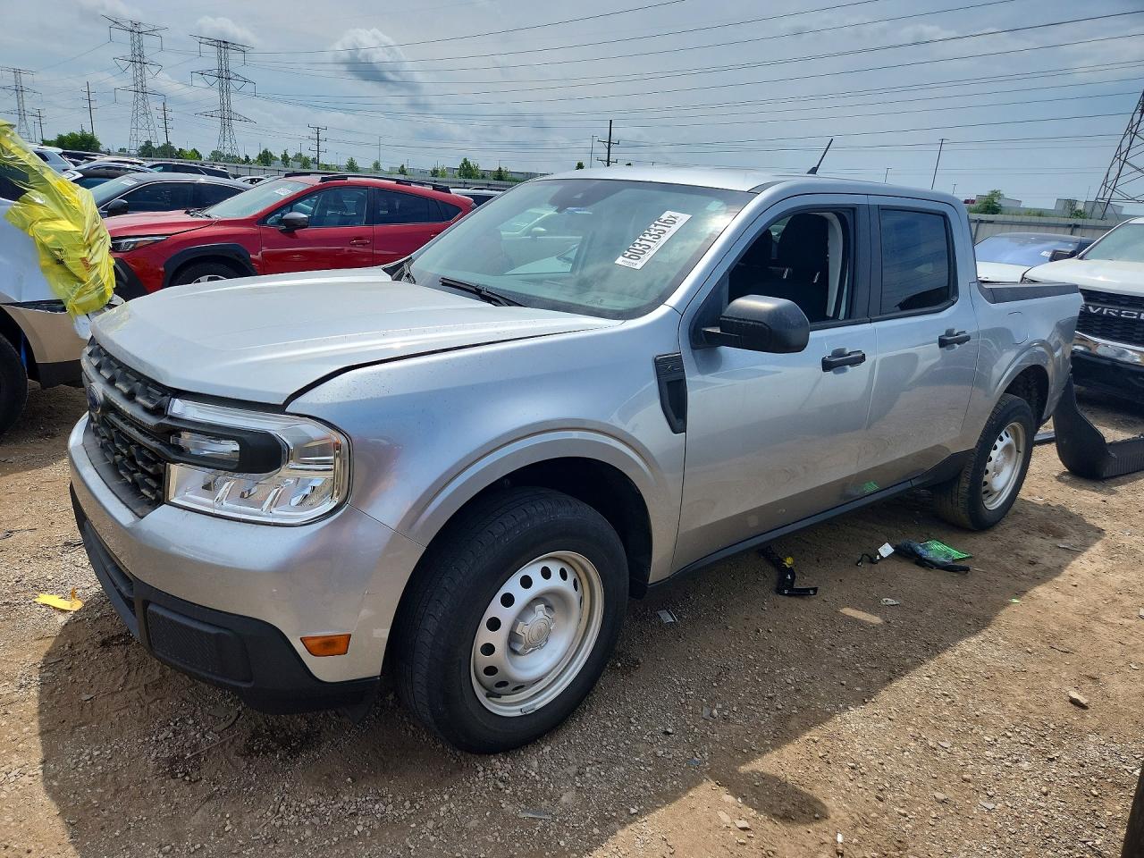 2022 Ford Maverick XLT, VIN 3FTTW8E33NRA69687 — Rear end