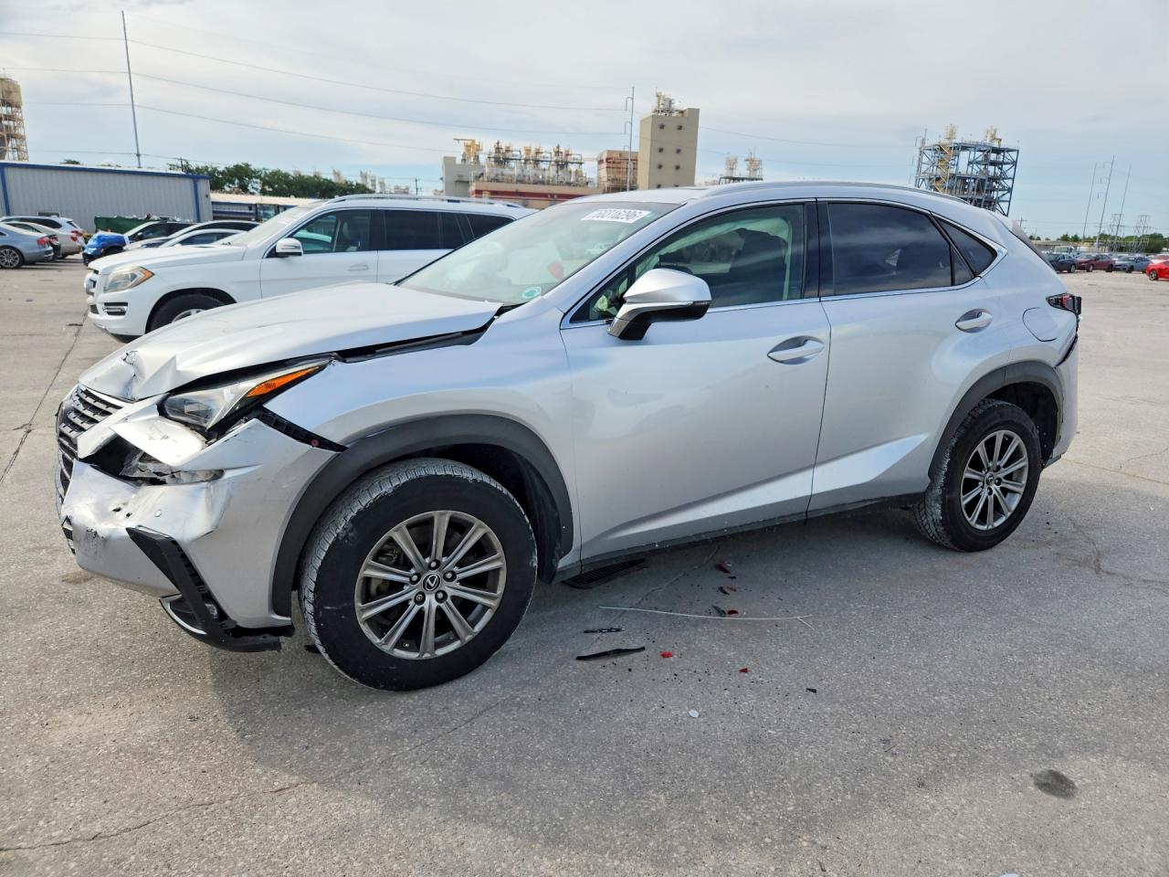 2018 Lexus NX 300, VIN JTJYARBZ6J2107752 — Rear end