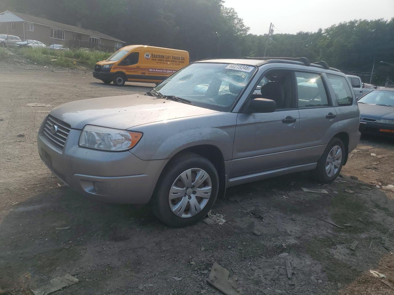 2008 Subaru Forester X, VIN JF1SG63688H702951 — Side