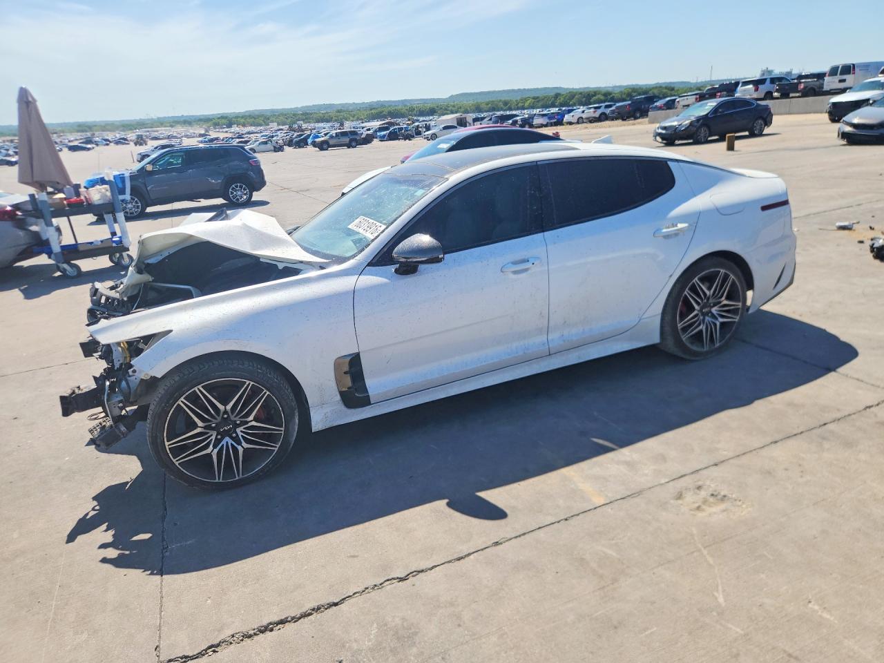 2022 Kia Stinger GT1, VIN KNAE45LC2N6112720 — Front end