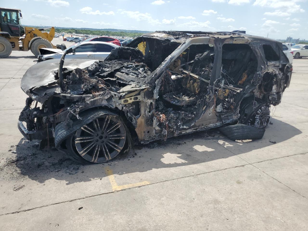 2024 Land Rover Range Rover Sport Dynamic SE, VIN SAL1L9FU4RA178309 — Burn