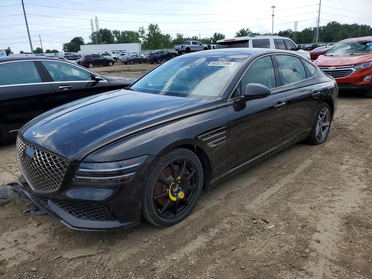 2023 Genesis G80 2.5T, VIN KMTGA4SC4PU163720 — Water / flood