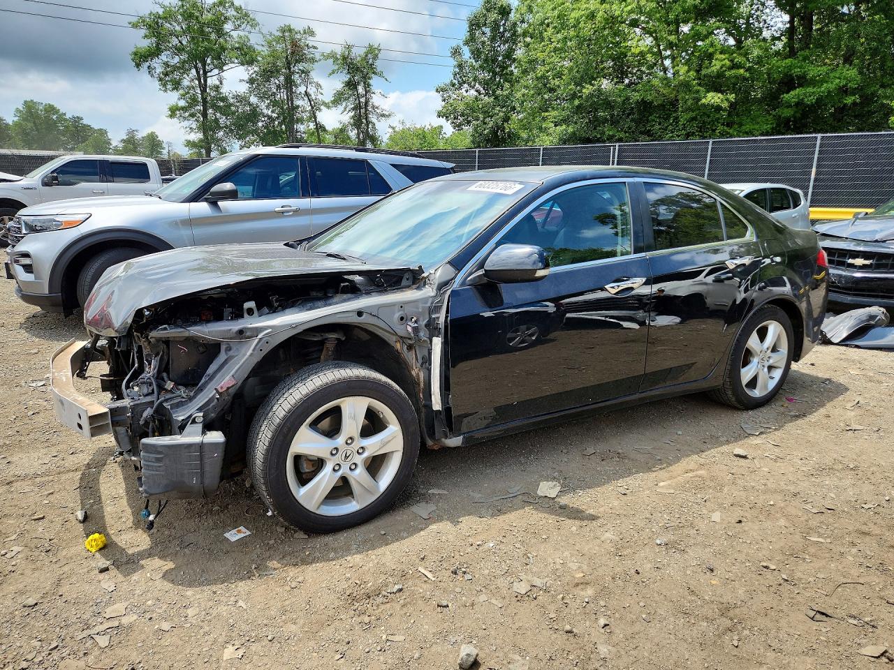 2010 Acura TSX, VIN JH4CU2E63AC036855 — Front end